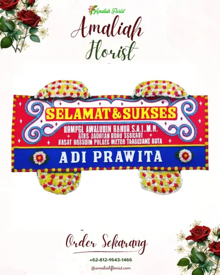 Papan Bunga Ucapan Selamat Mandaya