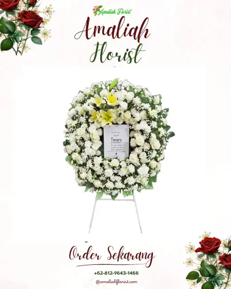 Krans Bunga Duka Mandaya